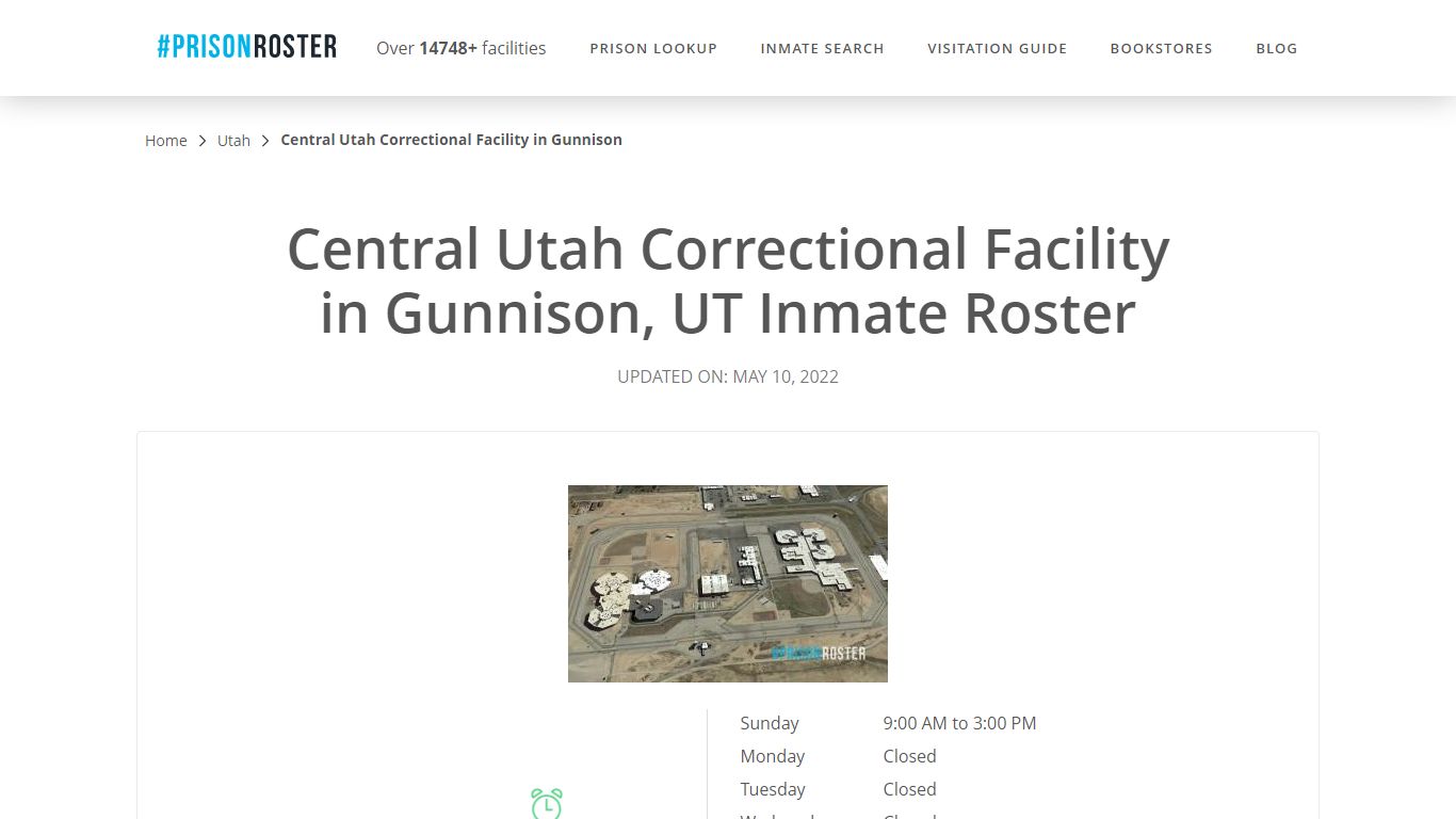 Central Utah Correctional Facility in Gunnison, UT Inmate ...