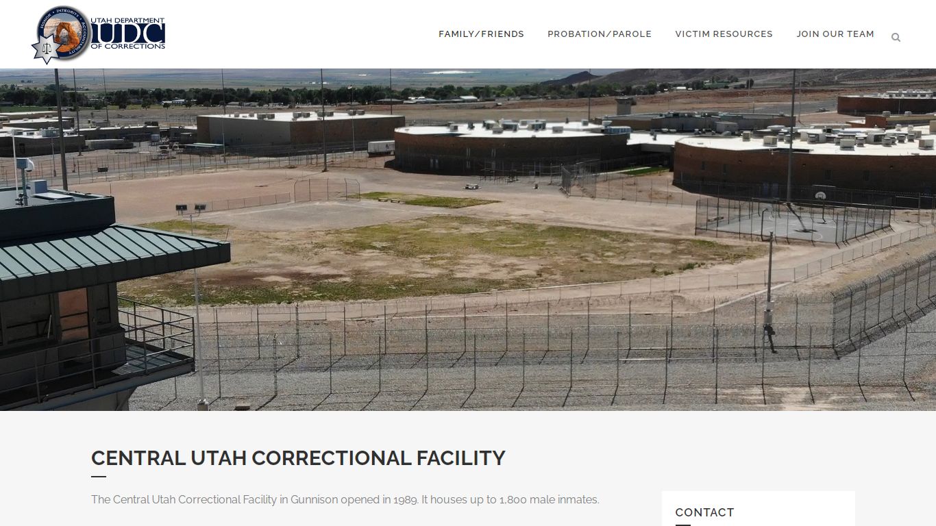 Central Utah Correctional Facility - Utah Department of ...